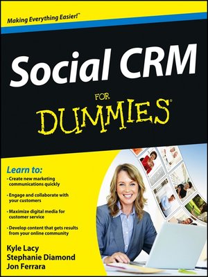 cover image of Social CRM For Dummies